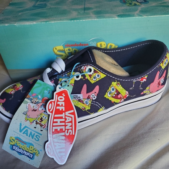 Vans x Spongebob Comfycush Authentic Aloha Bob Patrick Star - Picture 2 of 7